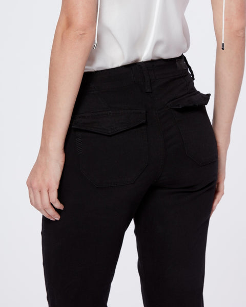 Paige Mayslie Jogger in Black Overdye