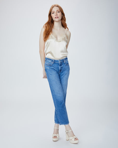 Paige Noella Straight w Offset Coin Pocket in Azelea