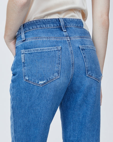 Paige Noella Straight w Offset Coin Pocket in Azelea