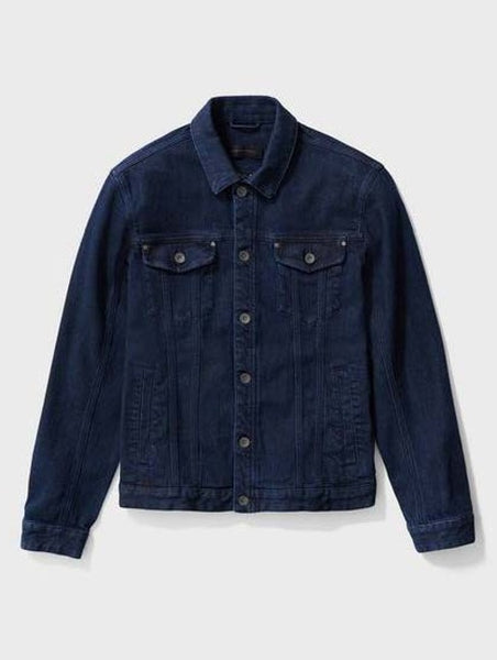 John Varvatos TRUCKER DENIM JACKET - Indigo