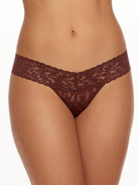 hanky panky Low Rise Thong Signature Lace