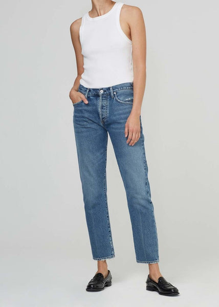Citizens of Humanity Emerson Slim Boyfriend 29" in Dimple