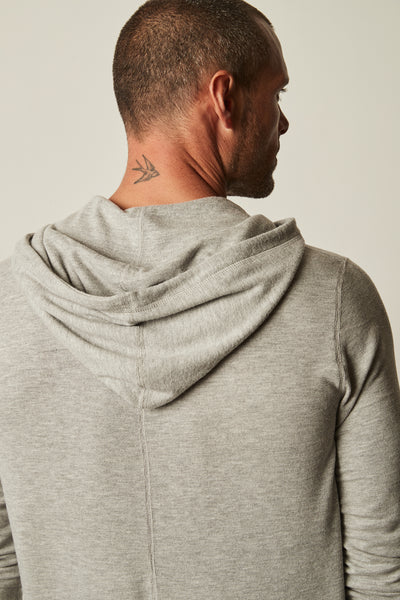 Velvet Men's Byrd02 Cozy Jersey Hoody - Medium Heather Grey