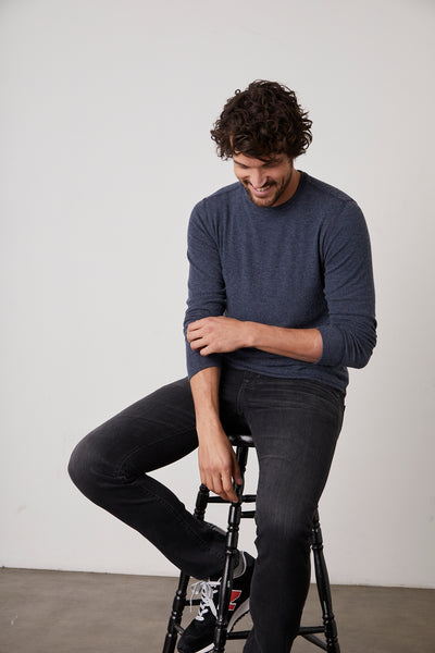 Velvet Men's Bronson01 Cozy Jersey  Top - Cortez