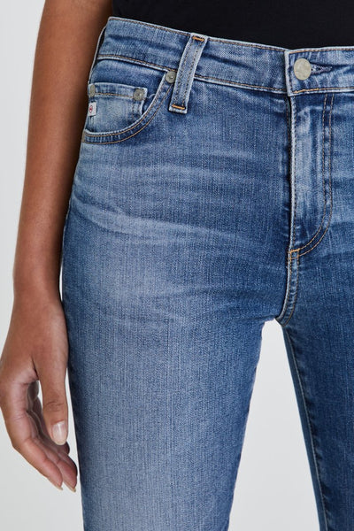 AG Mari High Waist Straight Jean in 15 Year Shoreline