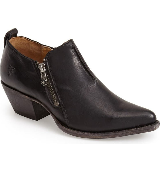 Frye Sacha Zip Shootie - Black
