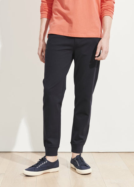 Patrick Assaraf Lounge Drawstring Jogger - Dark Navy