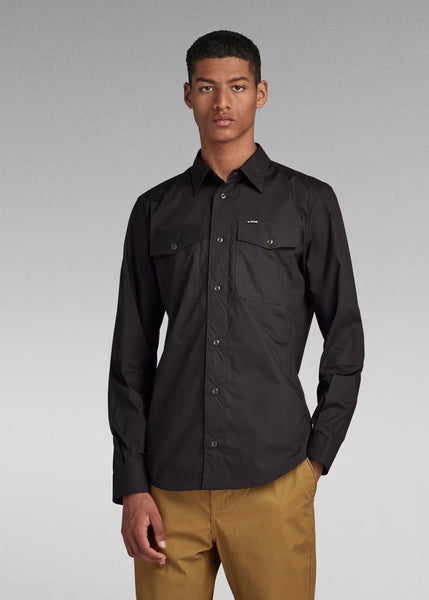 G-STAR Marine Slim Shirt - Dark Black