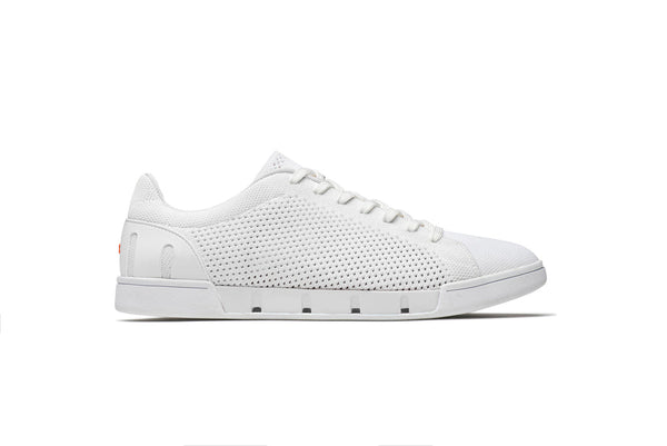 SWIMS Men's Breeze Tennis Knit Sneaker - White