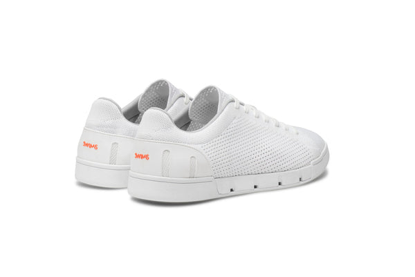 SWIMS Men's Breeze Tennis Knit Sneaker - White