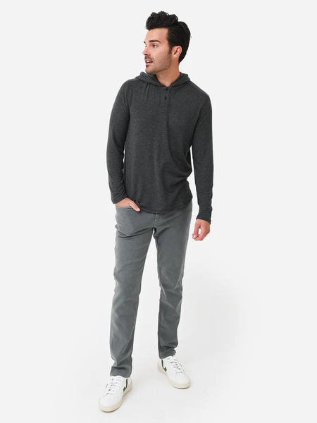 Velvet Men's Byrd02 Cozy Jersey Hoody - Anthracite