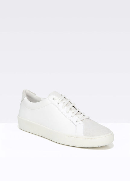 Vince Janna Tonal Leather & Suede Sneaker