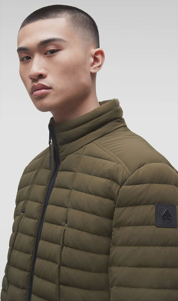 Moose Knuckles Men's Keap Bomber - Park Green