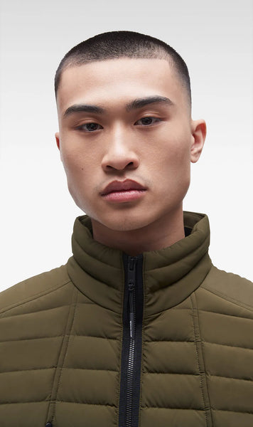 Moose Knuckles Men's Keap Bomber - Park Green