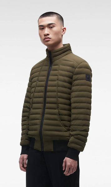 Moose Knuckles Men's Keap Bomber - Park Green