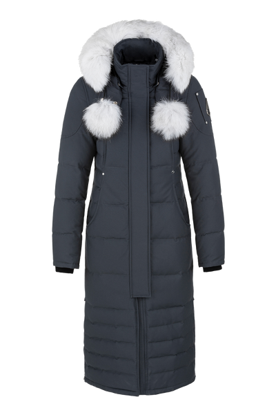 Moose Knuckles Women's Saskatchewan Parka - Granite w/Nat Fox