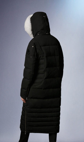 Moose Knuckles Women's Saskatchewan Parka - Black w/Nat Fox