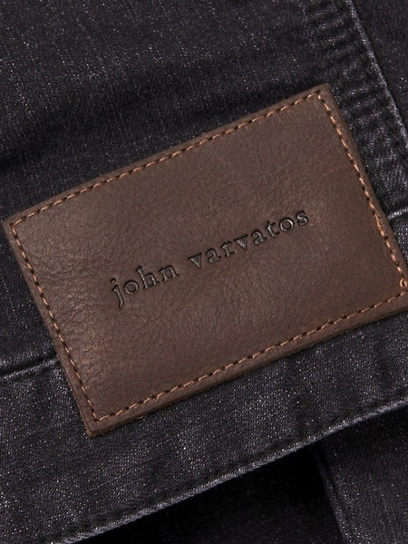 John Varvatos Benny Modern Trucker Jacket - Black Sand
