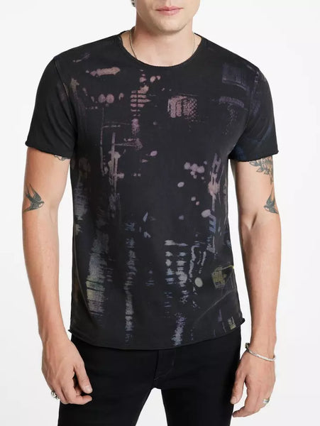 John Varvatos City Lights Tee - Charcoal