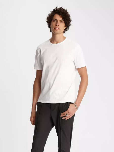 John Varvatos Sabine Pima Cotton Tee - White
