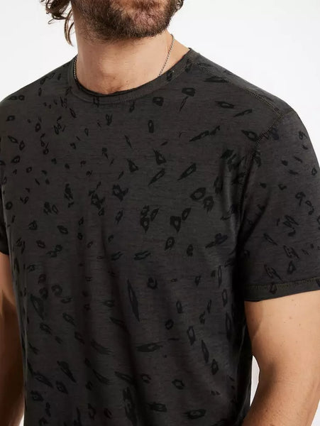 John Varvatos Jose Crewneck Tee - Wood Brown