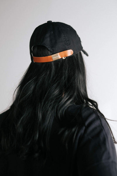 Gigi Pip Roxy Ballcap in Black