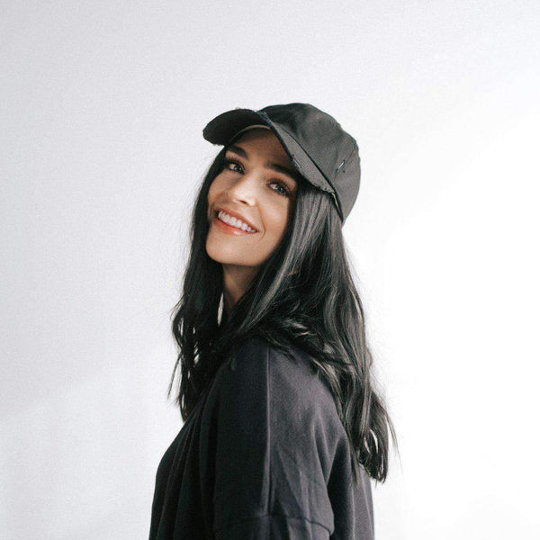 Gigi Pip Roxy Ballcap in Black