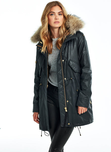 Sam Tribeca Fur Lined Coat