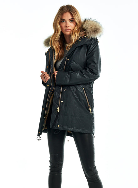 Sam Tribeca Fur Lined Coat