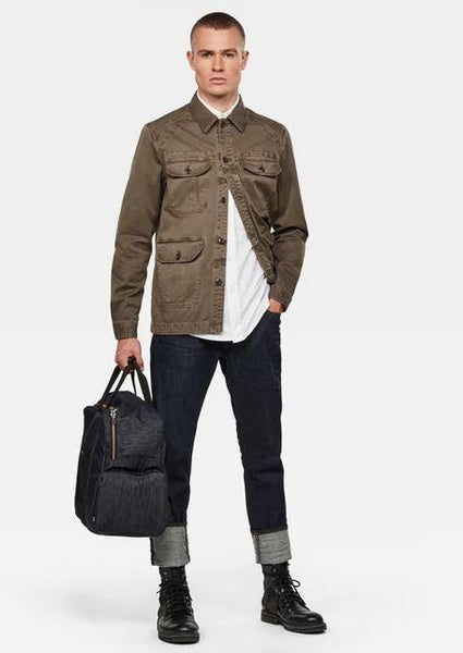 G-STAR Utility 4 Pocket Overshirt - Dark Lever