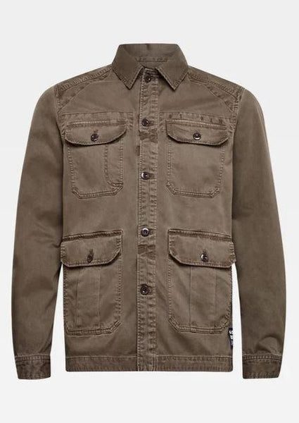 G-STAR Utility 4 Pocket Overshirt - Dark Lever