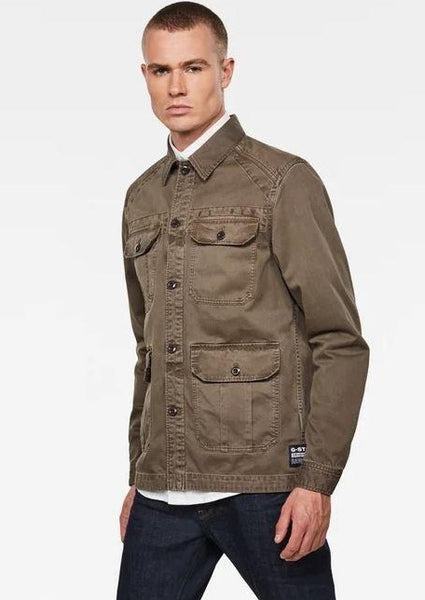 G-STAR Utility 4 Pocket Overshirt - Dark Lever