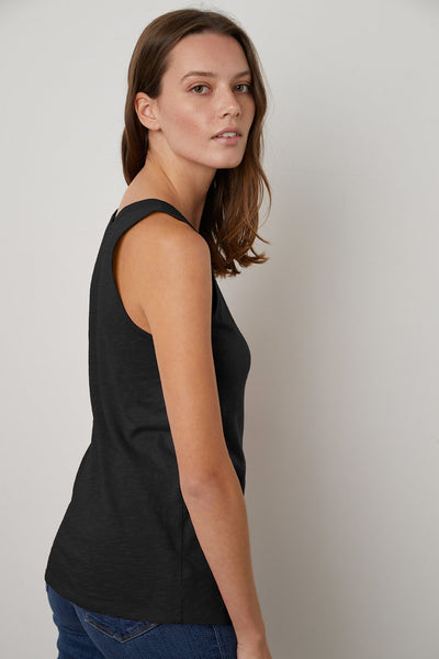 Velvet Joy03 Originals Tank in Black