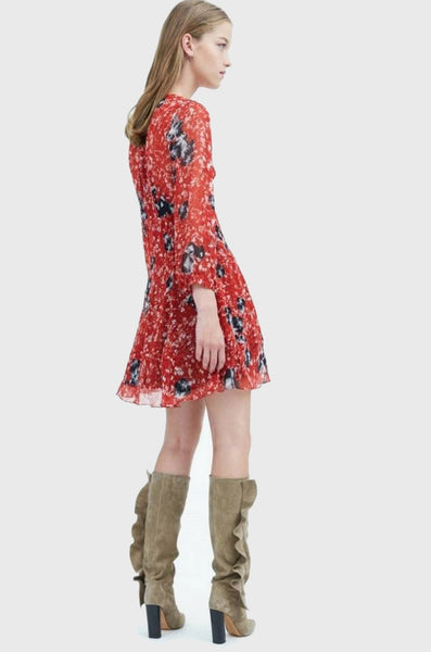 IRO Vera Dress - Red/Black