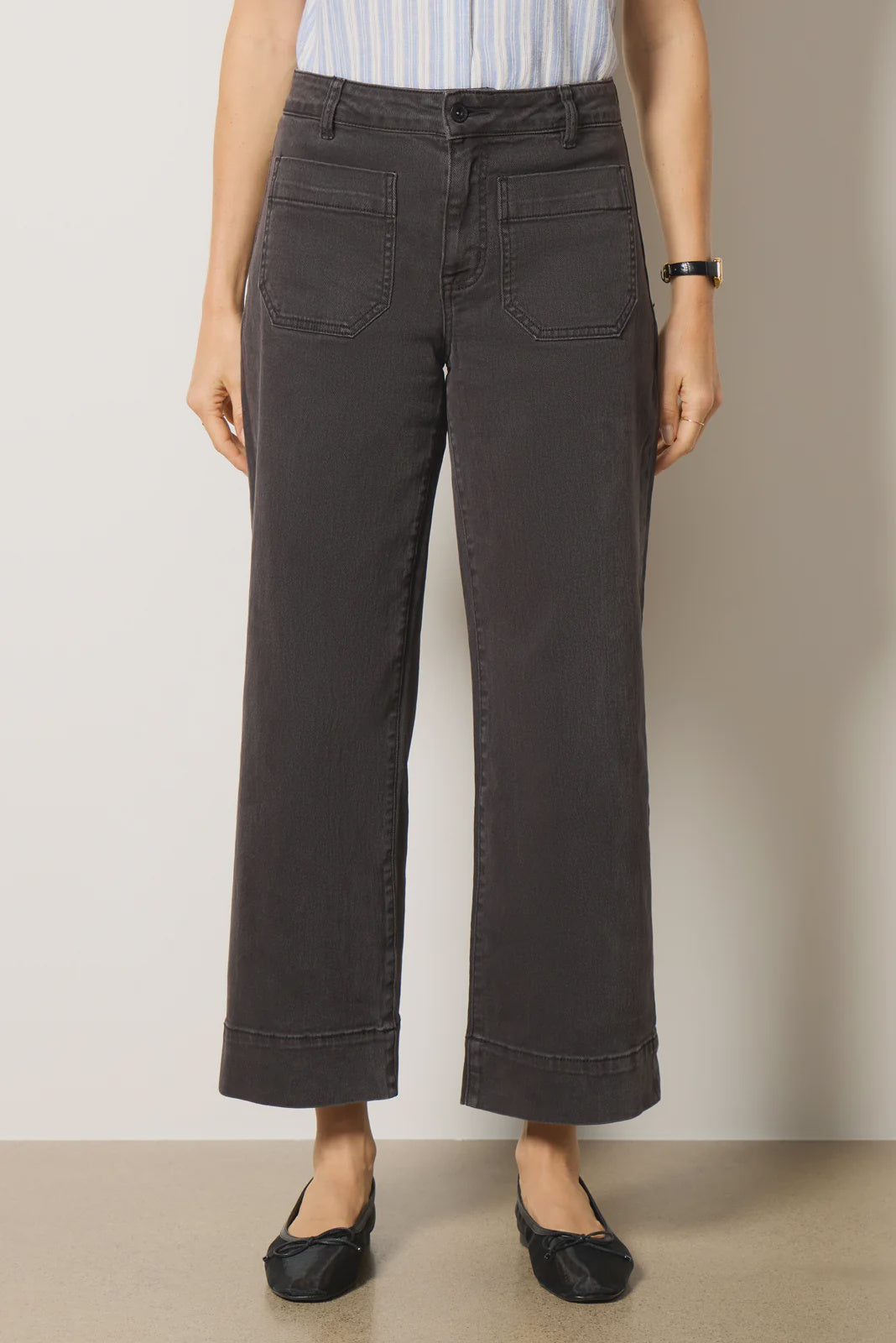 Sanctuary Marine Denim Pant in Obsidian