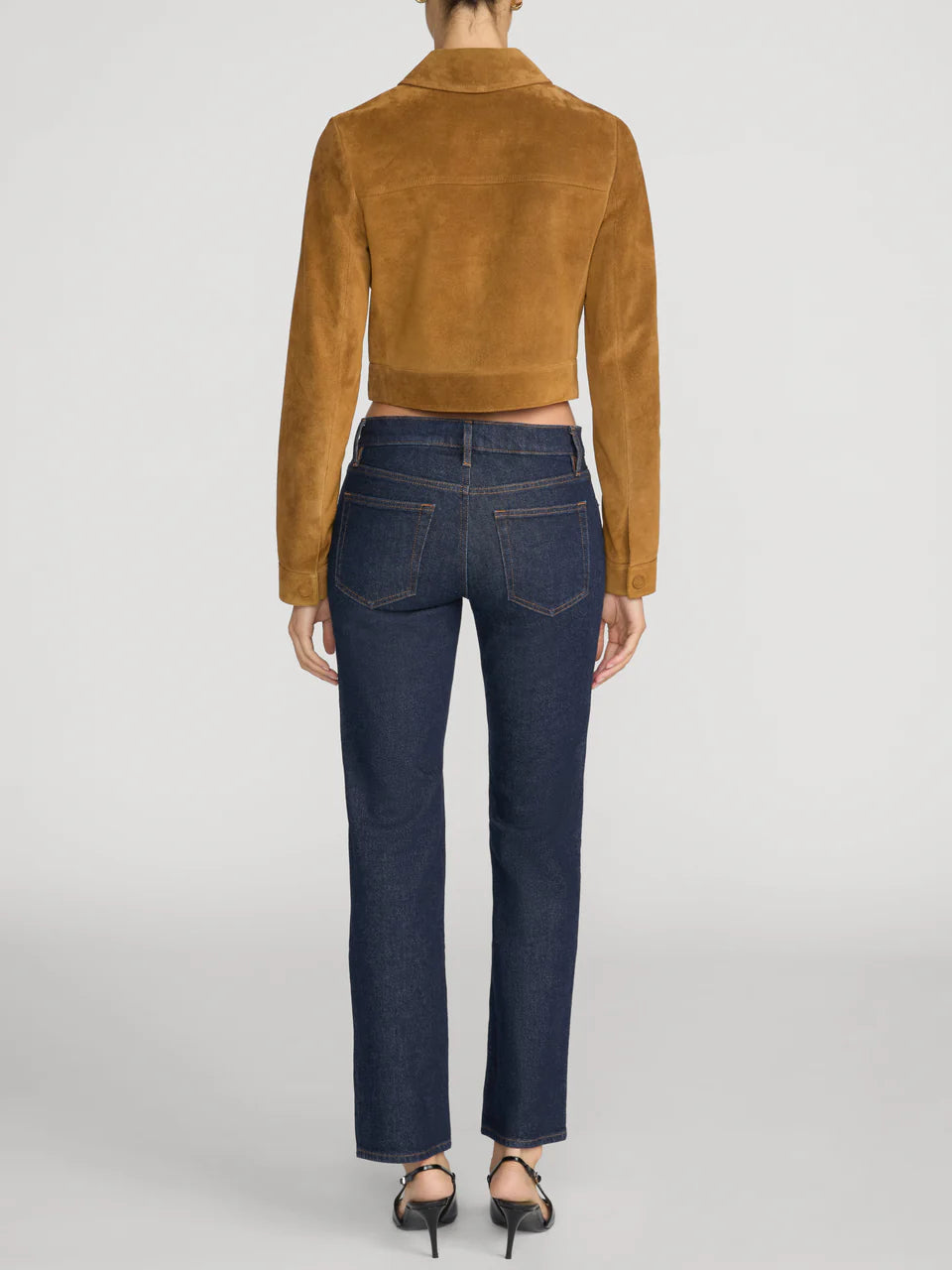 FRAME The Cigarette Jean in Rinse