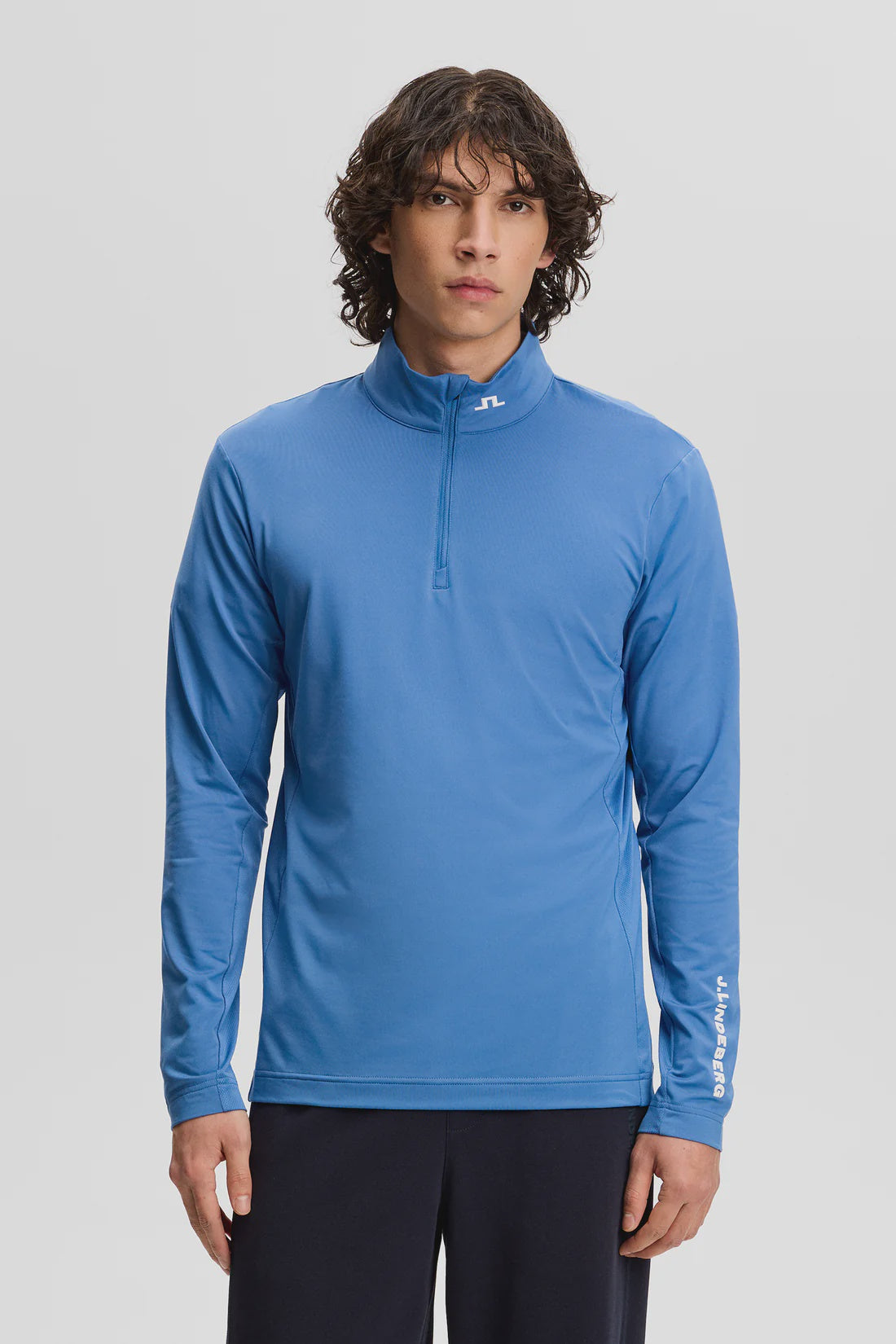 J.Lindeberg Tour Tech Mid Layer - Federal Blue