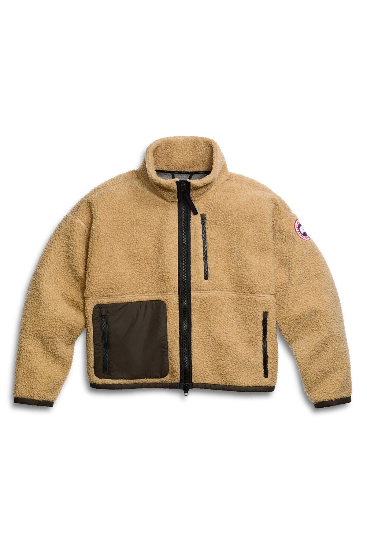 Canada Goose Women's Simcoe Fleece Jacket - Ecru Beige/Terra