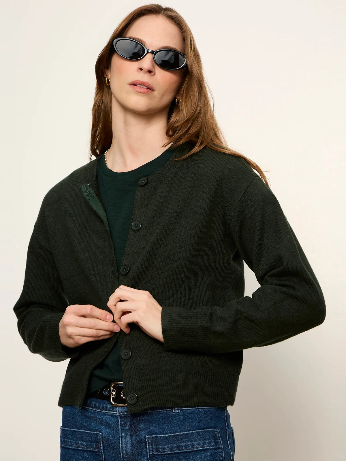 Sanctuary Must-Have Cardi in Forest