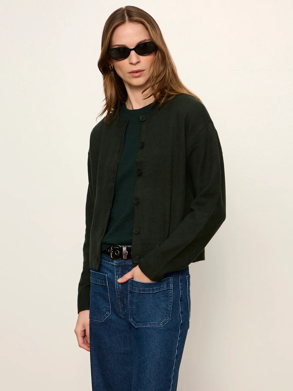 Sanctuary Must-Have Cardi in Forest
