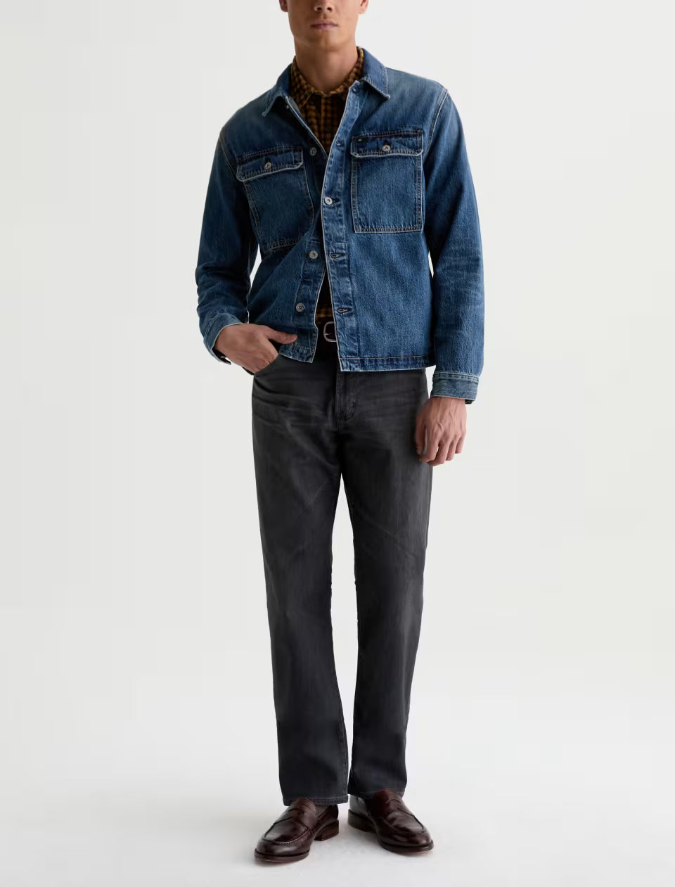 AG Men's Graduate - 7 Years Black Nile
