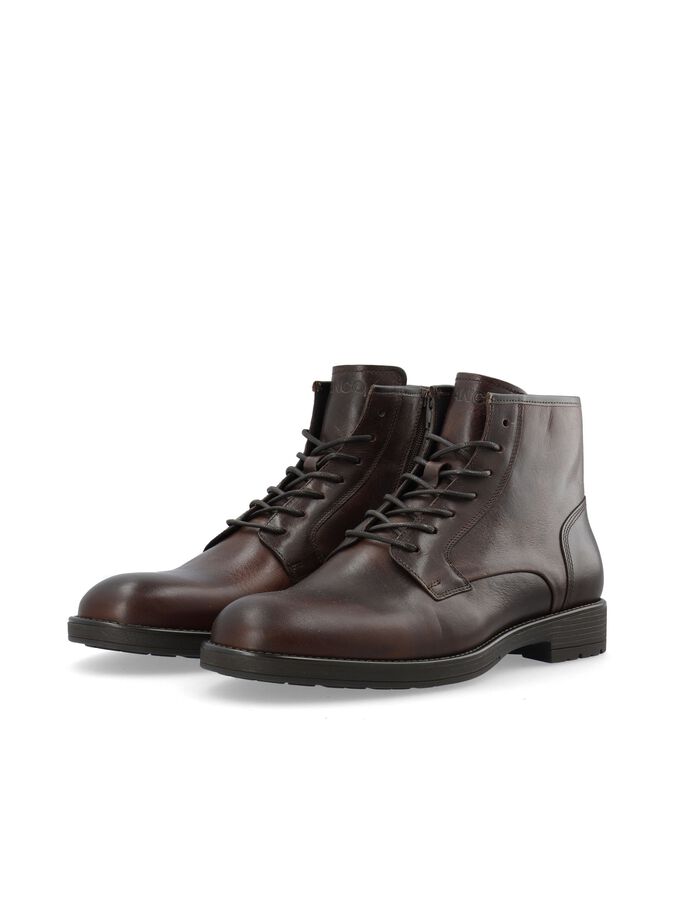 BIANCO Men's BIALARS LACE-UP BOOTS - Dark Brown