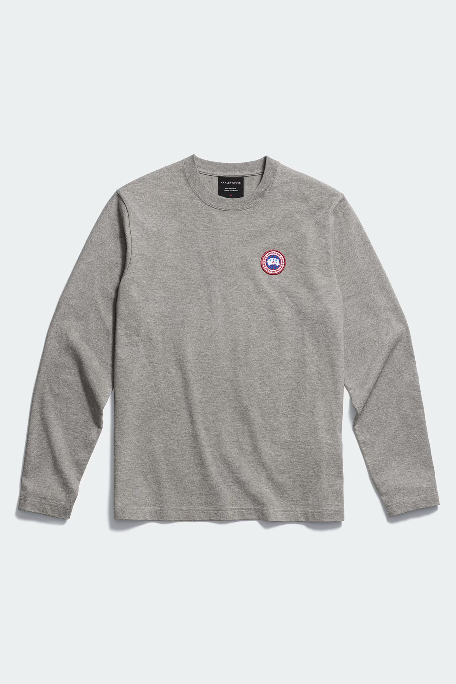 Canada Goose Men's Vantage LS T-Shirt - Stone Heather