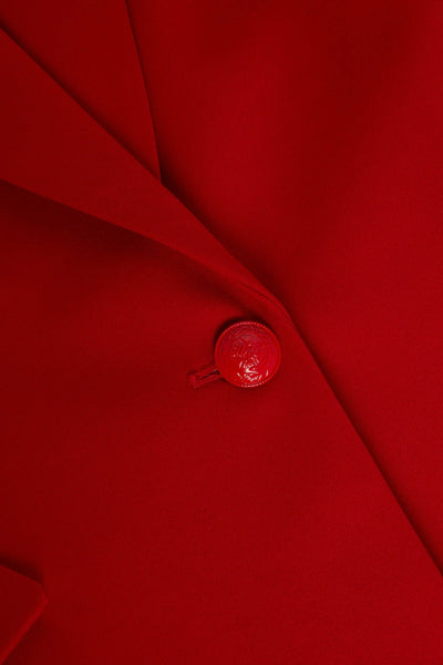 L'AGENCE Chamberlain Blazer in Scarlet Red