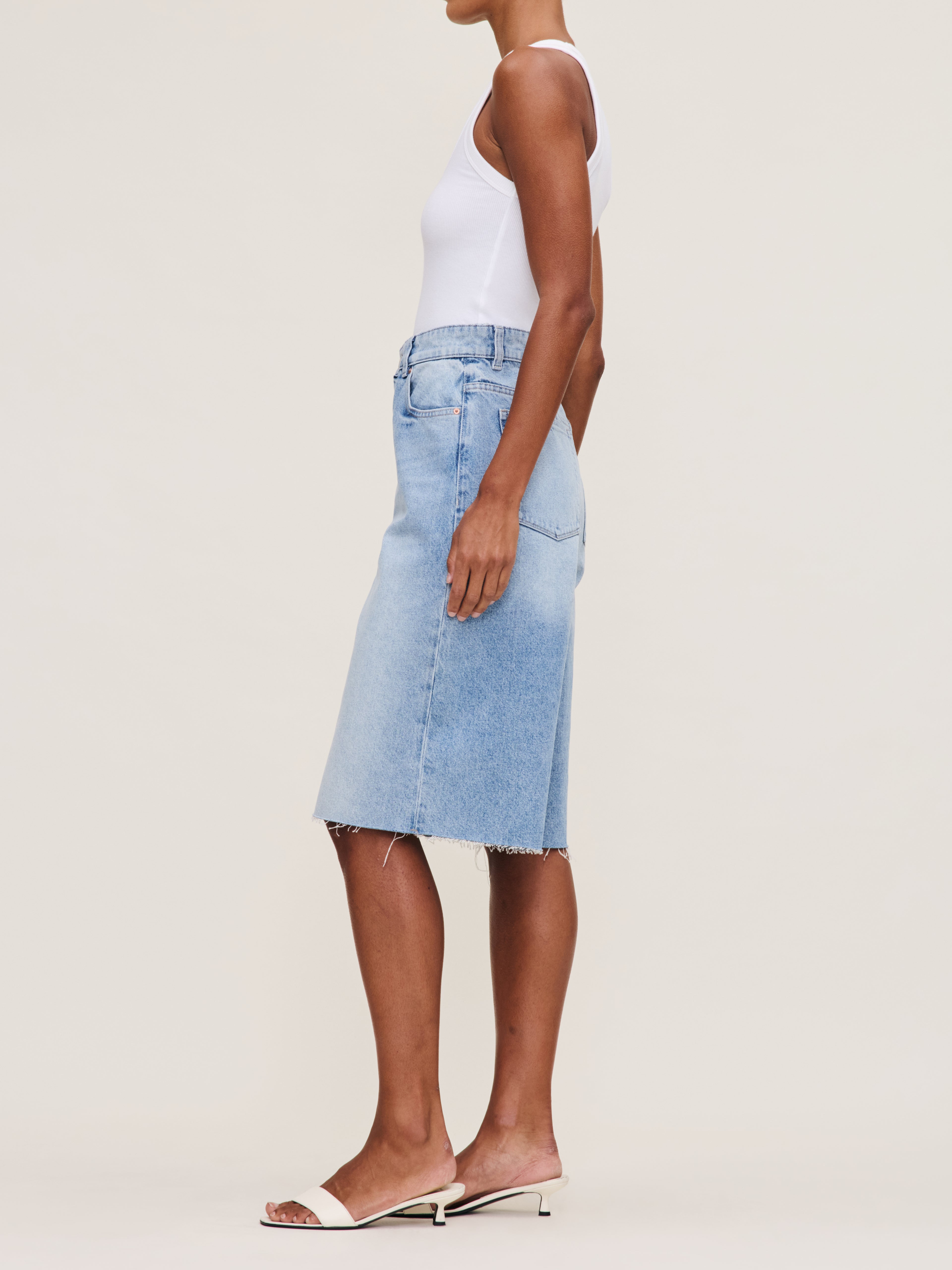 DL1961 Lucila Ultra High Rise Short in Original ‘61 Light