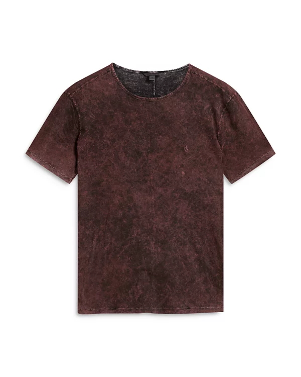 John Varvatos GOULD SS Crew - Oxblood
