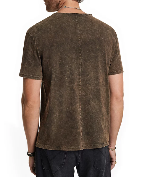 John Varvatos GOULD SS Crew - Sienna Brown