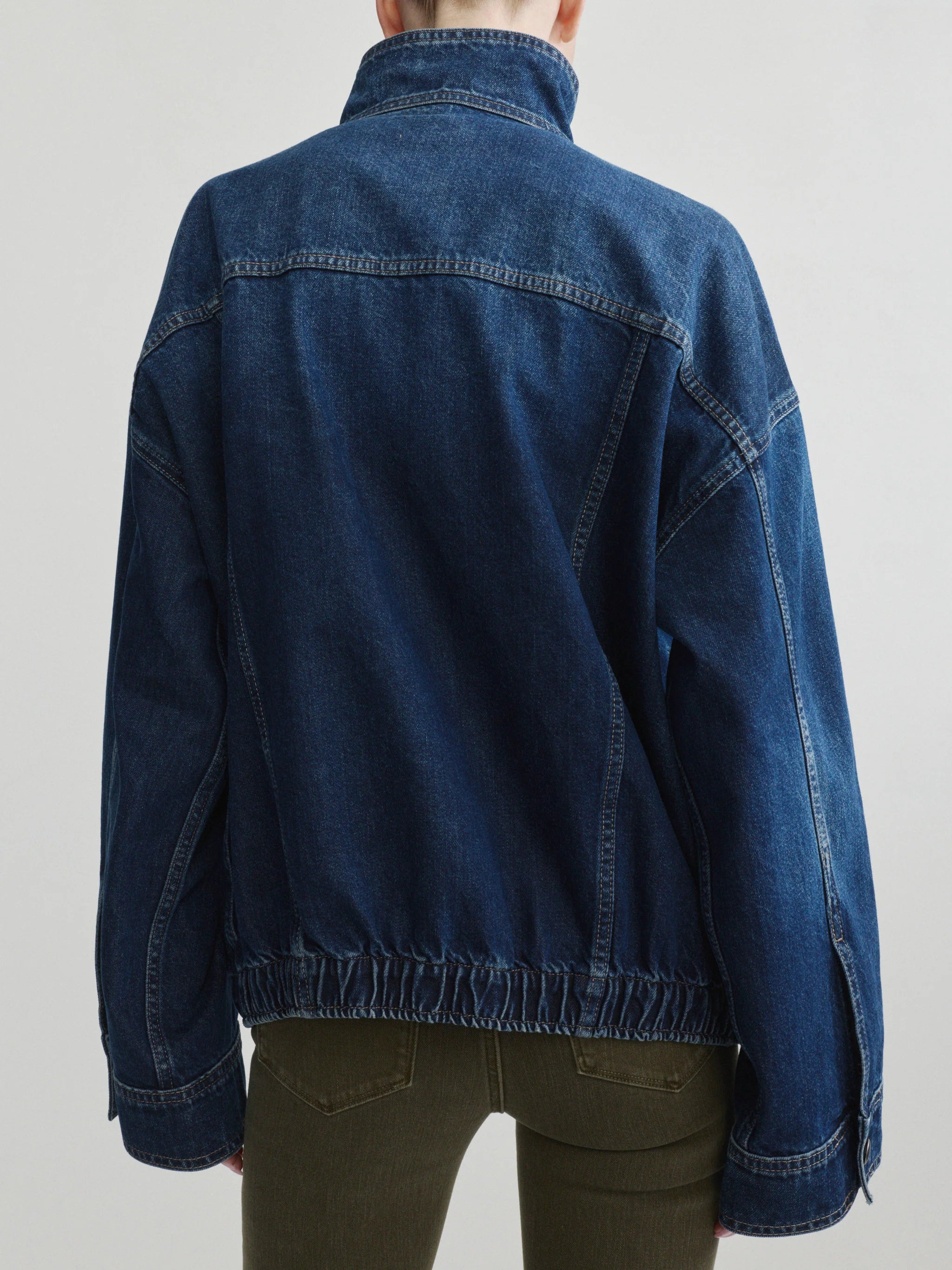 DL1961 Nara Oversized Denim Jacket in December
