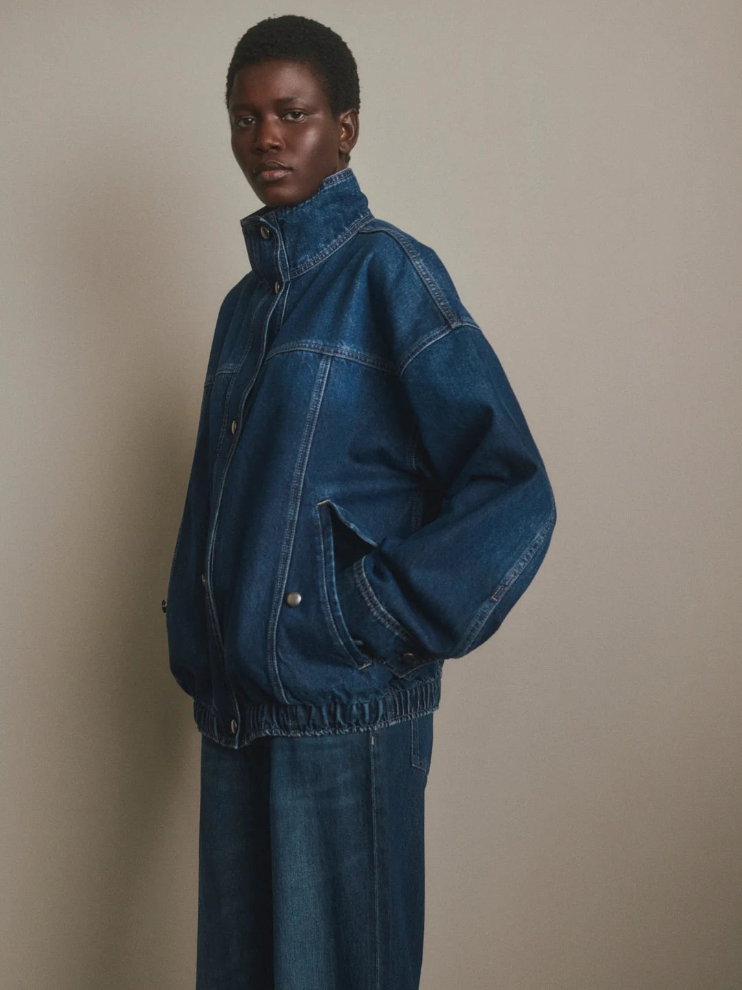 DL1961 Nara Oversized Denim Jacket in December