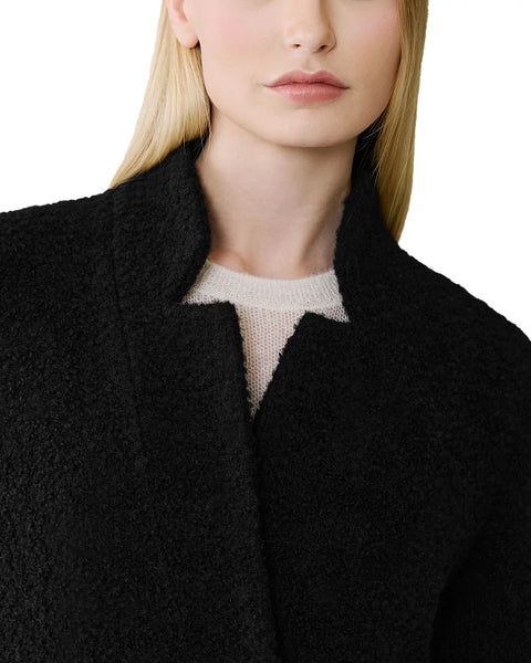 Soia&Kyo Diane Wool Coat in Black